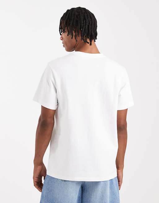 ASOS DESIGN Super Heavyweight Crew Neck T-shirt In White