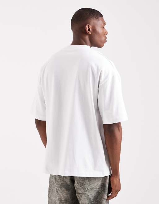ASOS DESIGN Super Heavyweight Oversized T-shirt In White