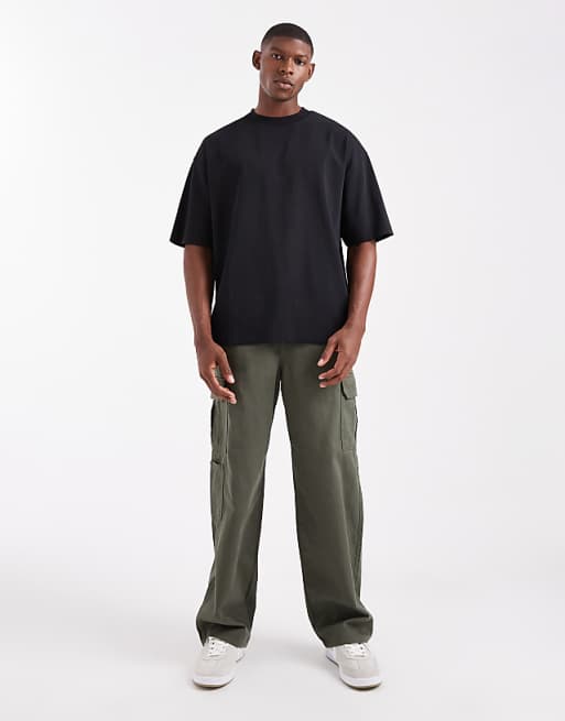 ASOS DESIGN Super Heavyweight Oversized T-shirt In Black