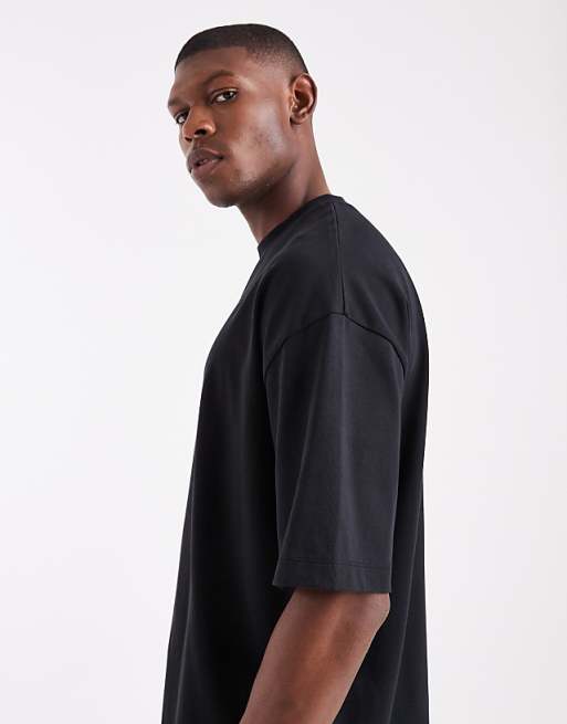 ASOS DESIGN Super Heavyweight Oversized T-shirt In Black