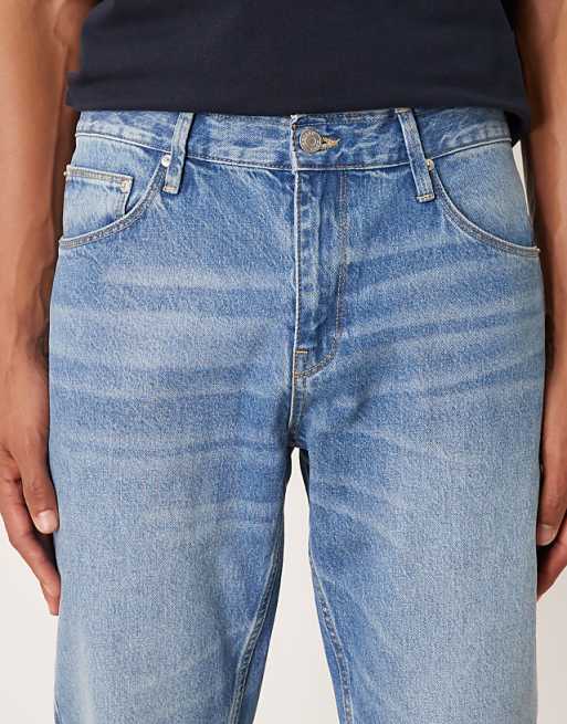 ASOS DESIGN Tapered Jeans In Light Wash