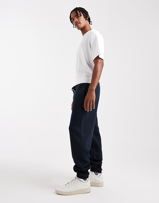 ASOS DESIGN Tapered Joggers In Navy
