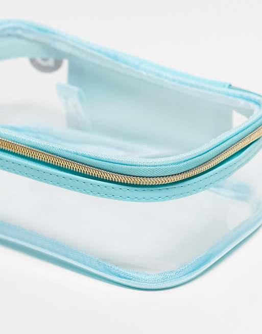 ASOS Face + Body Beauty Bag - Blue