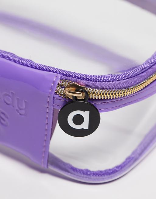 ASOS Face + Body Beauty Bag - Purple