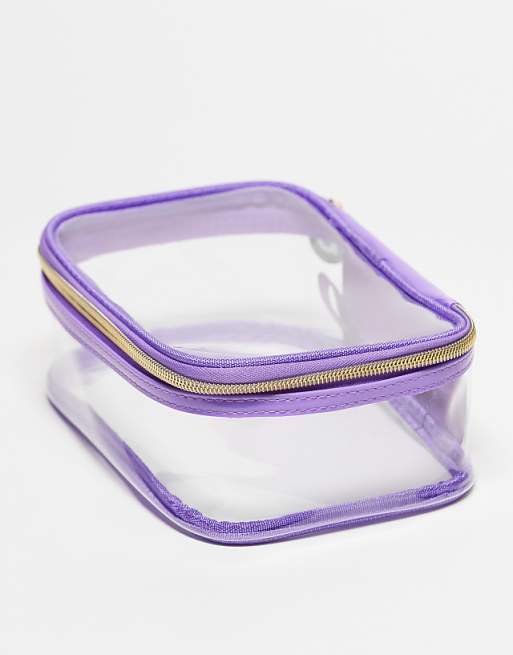 ASOS Face + Body Beauty Bag - Purple