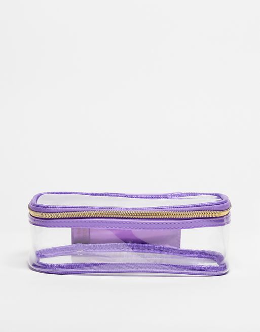 ASOS Face + Body Beauty Bag - Purple