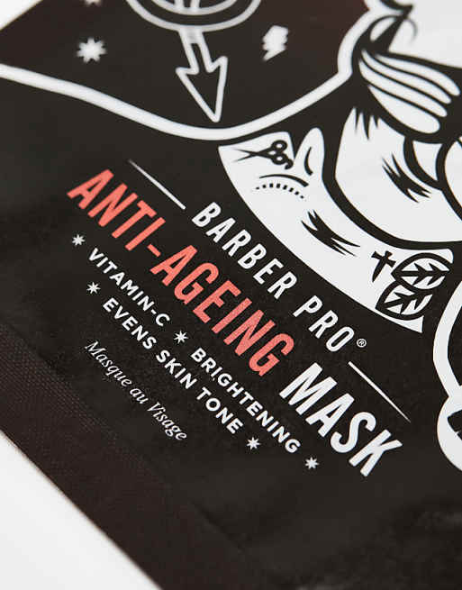 BARBER PRO Anti- Ageing Vitamin C Sheet Mask