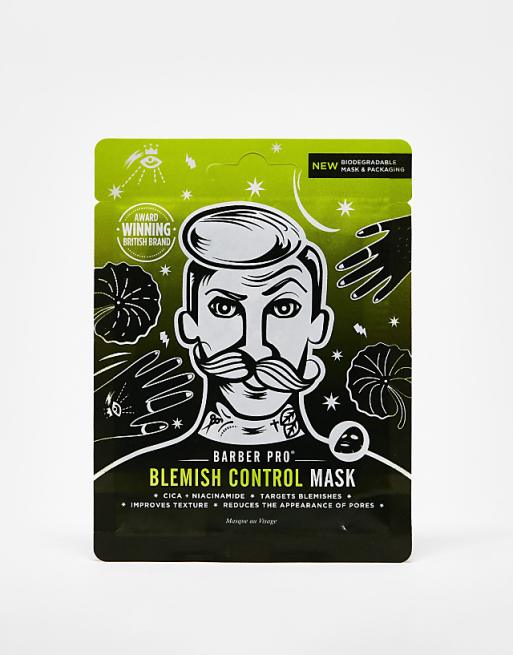 BARBER PRO Blemish Control Cica + Niacinamide Sheet Mask
