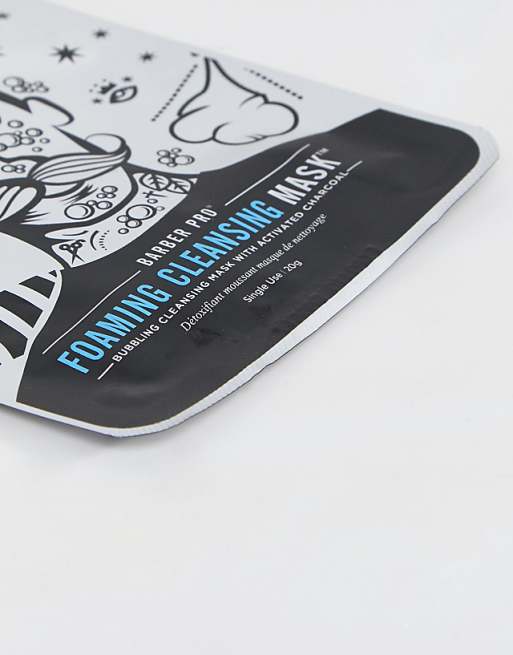 BARBER PRO Foaming Cleansing Mask