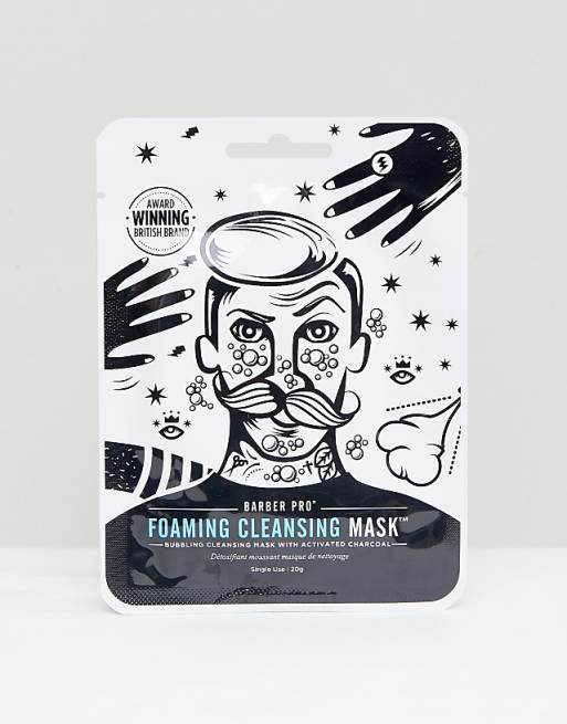 BARBER PRO Foaming Cleansing Mask