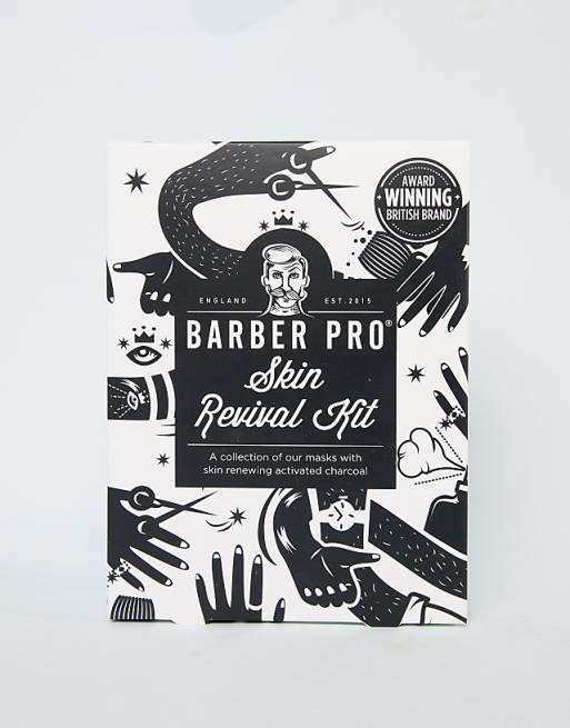 BARBER PRO Skin Revival Mask Set