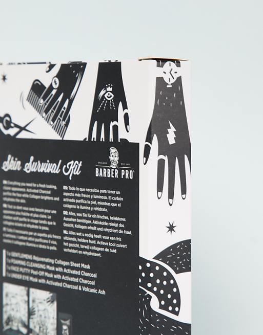 BARBER PRO Skin Revival Mask Set