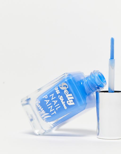 Barry M Gelly Hi Shine Nail Paint - Blue Margarita