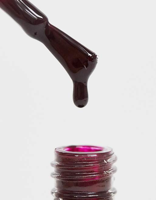 Barry M Gelly Hi-Shine Nail Polish - Black Cherry
