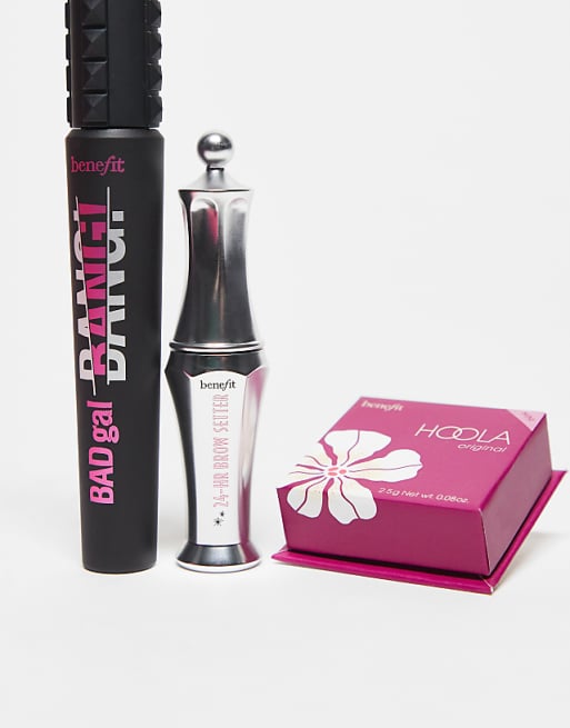Benefit Gamejoy Mascara Brow & Bronzer 3-piece Makeup Gift Set - 42% Saving