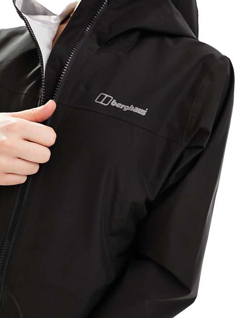 Berghaus Deluge Pro 3.0 Waterproof Jacket In Black