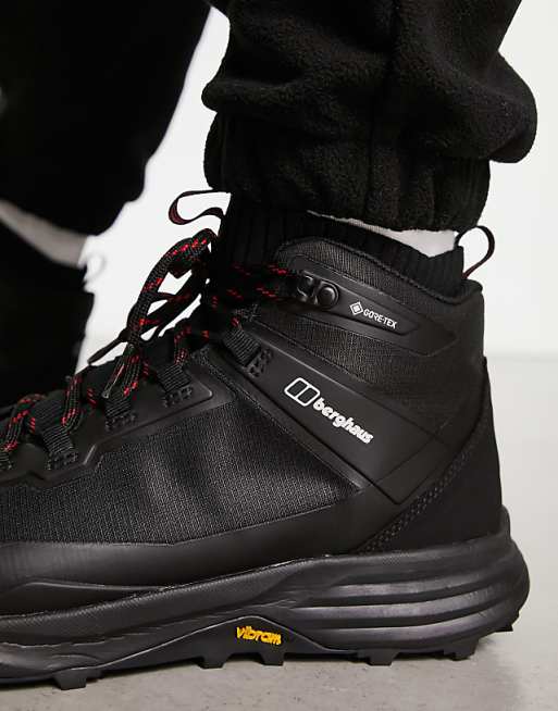 Berghaus VC22 Gore-TEX Waterproof Insulated Hiking Boots With High Grip Vibram Sole In Black