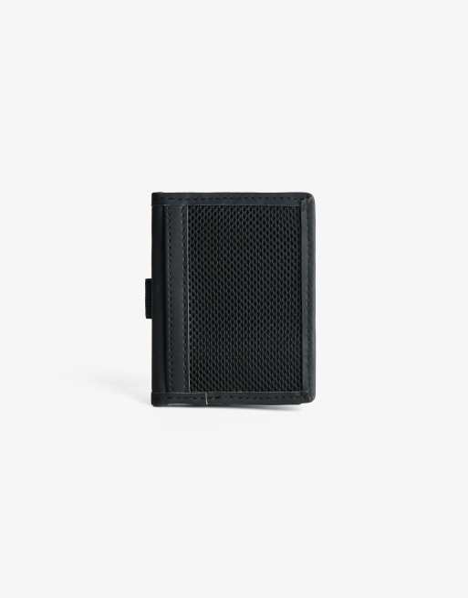 Bershka Card Holder Wallet In Black