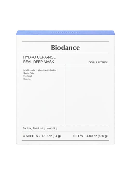 BIODANCE Hydro Cera-Nol Real Deep Mask Box - X 4