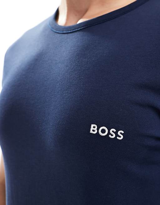 BOSS Bodywear 3 Pack T-shirt In Multi