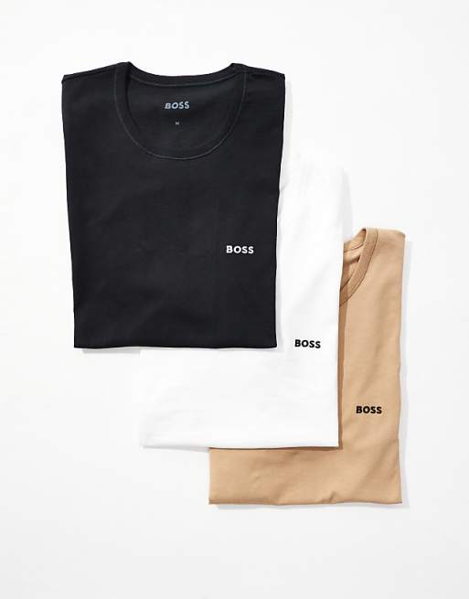 BOSS Bodywear 3 pack t-shirt in multi