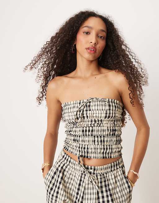 Brave Soul Co-ord In Check Design