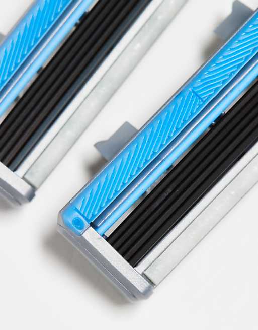 Bulldog Sensitive Steel Razor Blades - 4 Pack
