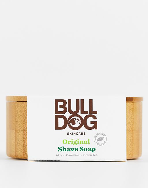 Bulldog Skincare Original Shave Soap and Bamboo Bowl 100g