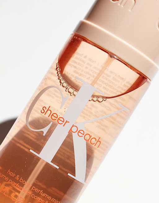 Calvin Klein Hair & Body Perfume Mist - Sheer Peach 236ml