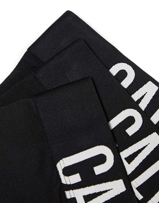 Calvin Klein Intense Power Boxer Briefs 3 Pack In Black