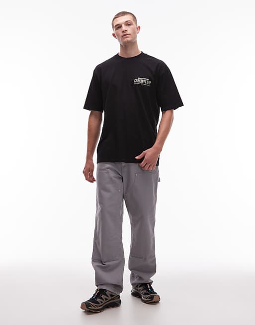 Carhartt WIP Arcan Loose Fit Motif T-shirt In Black