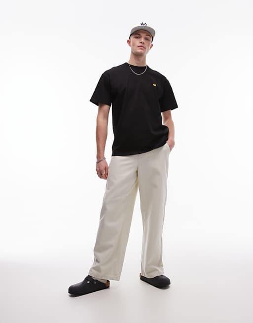 Carhartt WIP Chase T-shirt In Black