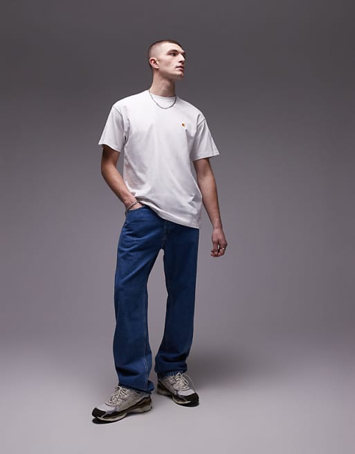 Carhartt WIP Chase T-shirt In White