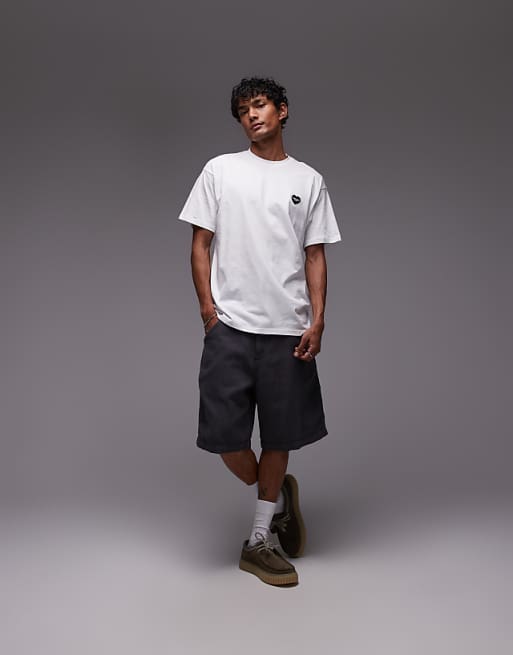 Carhartt WIP Heart II Hartt Motif Back Print T-shirt In White