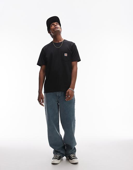 Carhartt WIP Pocket T-shirt In Black