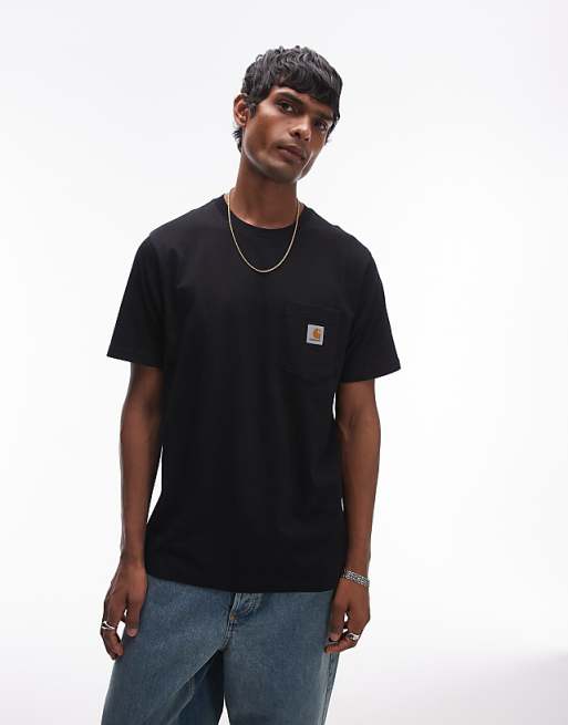 Carhartt WIP Pocket T-shirt In Black