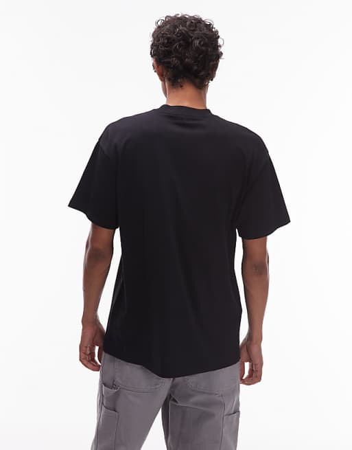 Carhartt WIP Rising Helix Loose Fit T-shirt In Black
