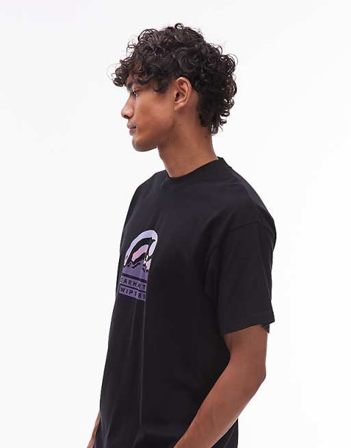 Carhartt WIP Rising Helix Loose Fit T-shirt In Black