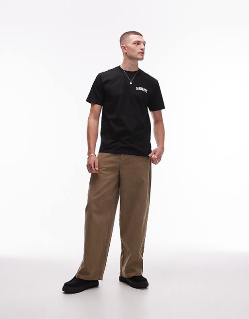 Carhartt WIP University Script T-shirt In Black