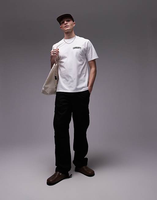 Carhartt WIP University Script T-shirt In White