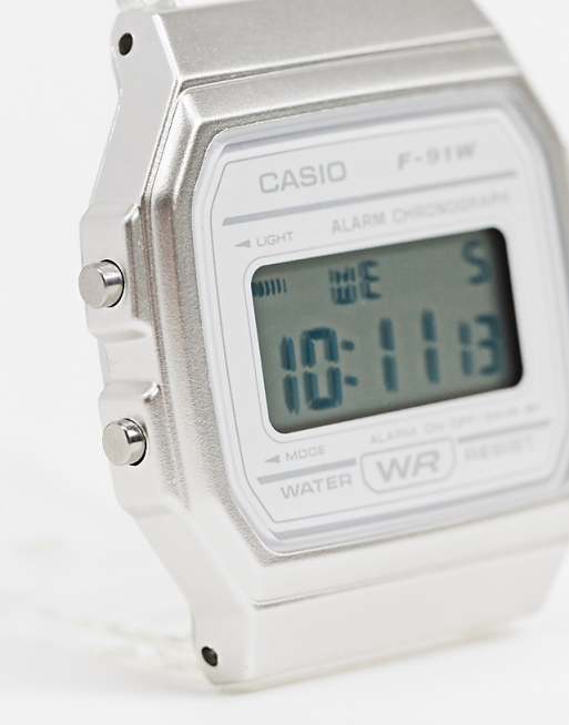Casio F-91WS-7EF Digital Watch In Clear