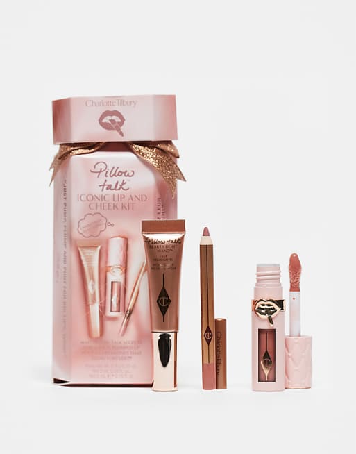 Charlotte Tilbury Pillow Talk Iconic Lip And Cheek Kit - 38% Saving