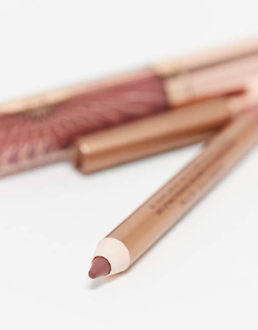 Charlotte Tilbury Pillow Talk Mini Glossy Lips Duo Pillow Tallk Medium - 36% Saving