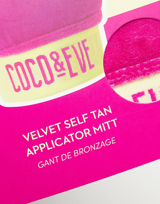 Coco & Eve Sunny Honey Soft Velvet Self Tan Mitt