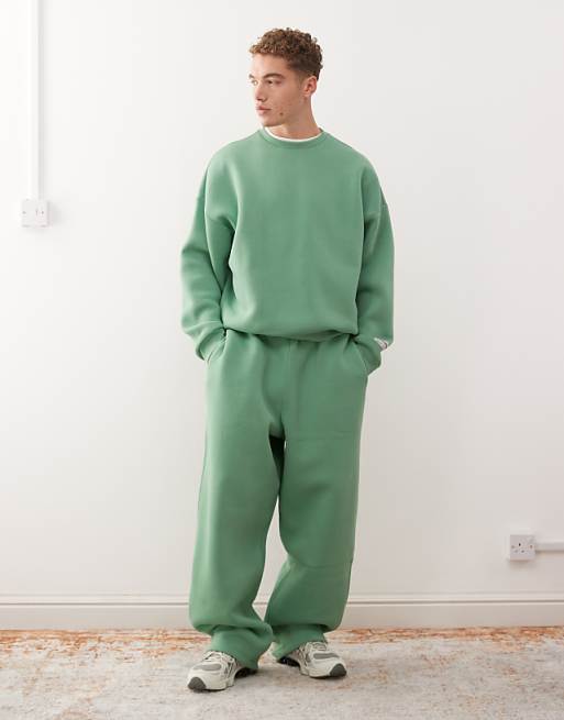 COLLUSION Heavyweight co-ord in green