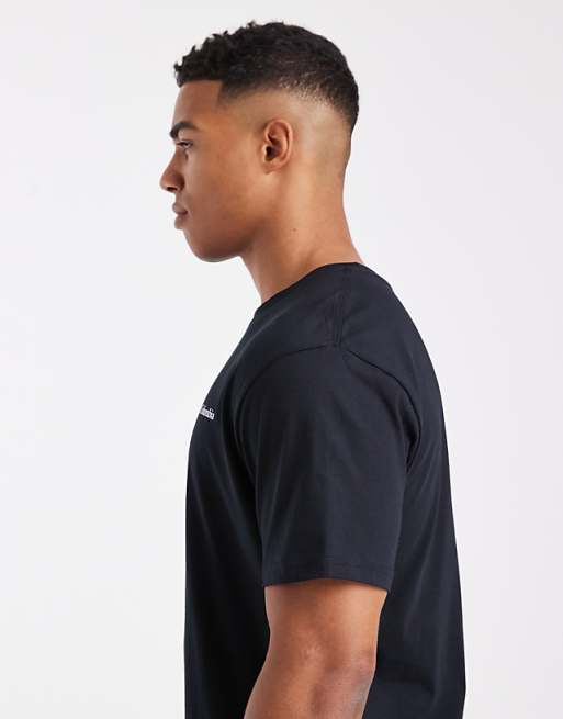 Columbia Basic Logo T-shirt In Black