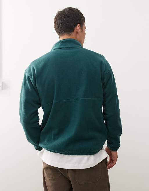 Columbia Bent Bough 1/2 Zip Fleece In Midnight Teal