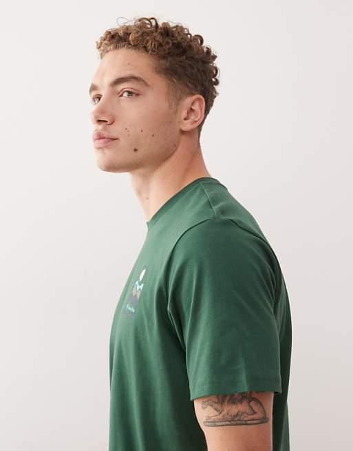 Columbia Explorers Canyon Back T-shirt In Green