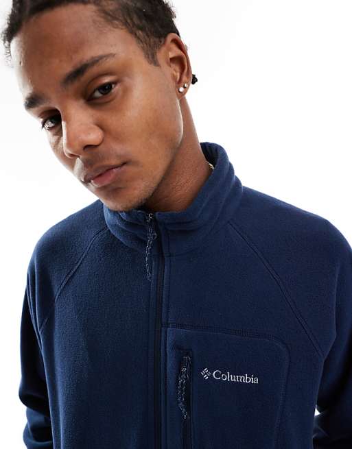 Columbia Fast Trek II Full Zip Fleece In Blue