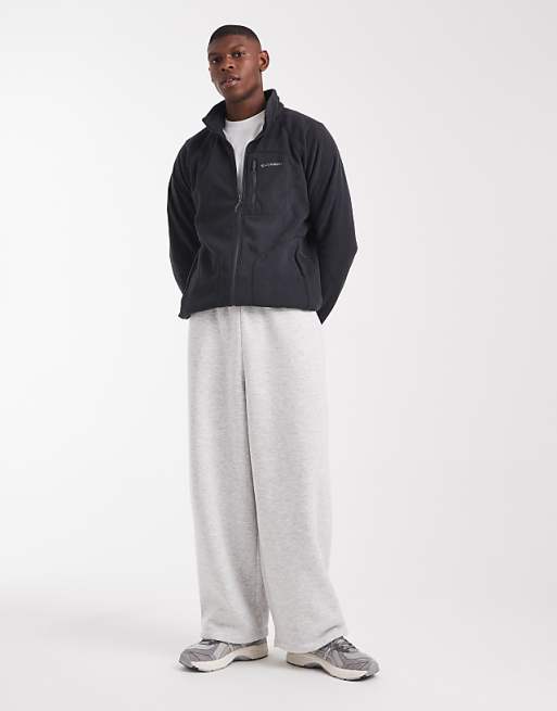 Columbia Fast Trek II Full Zip Tech Fleece In Black